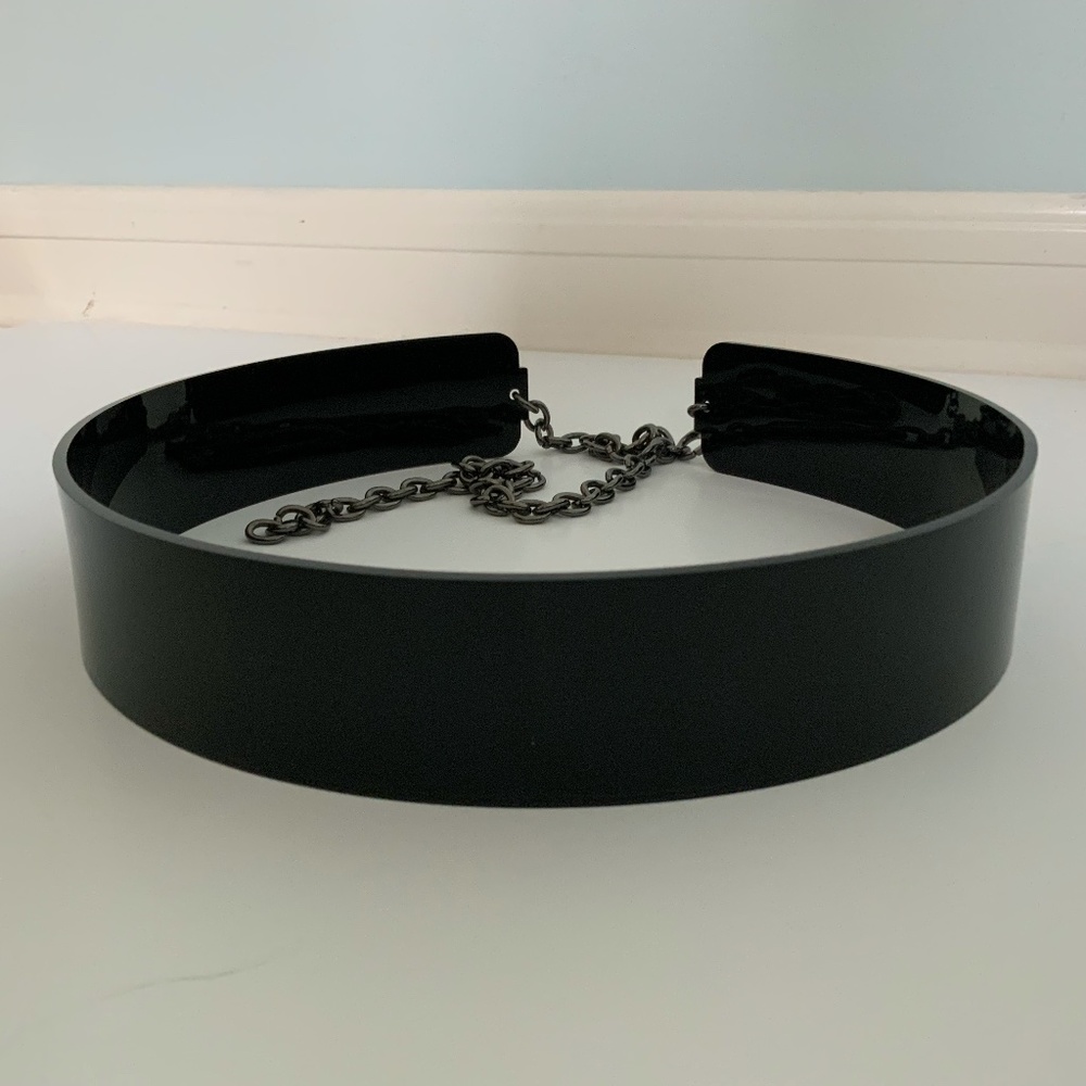 ASOS Full Perspex High Shine Waisted Belt